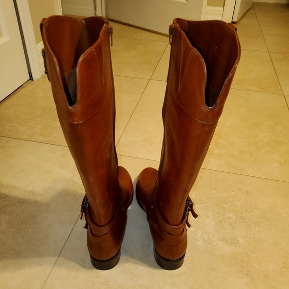 COPY - INC Cognac Riding Boots 12 - Picture 3 of 6